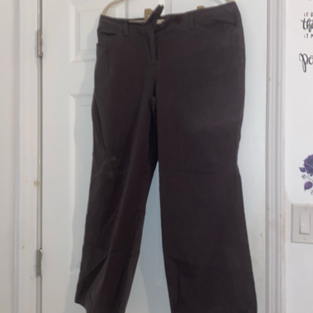 Ann Taylor Brown Stretch Blend Pants